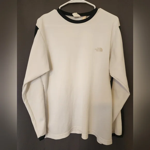 The North Face Shirt, Men's Medium White & Black Flight Series Pullover Shirt - Picture 3 of 7